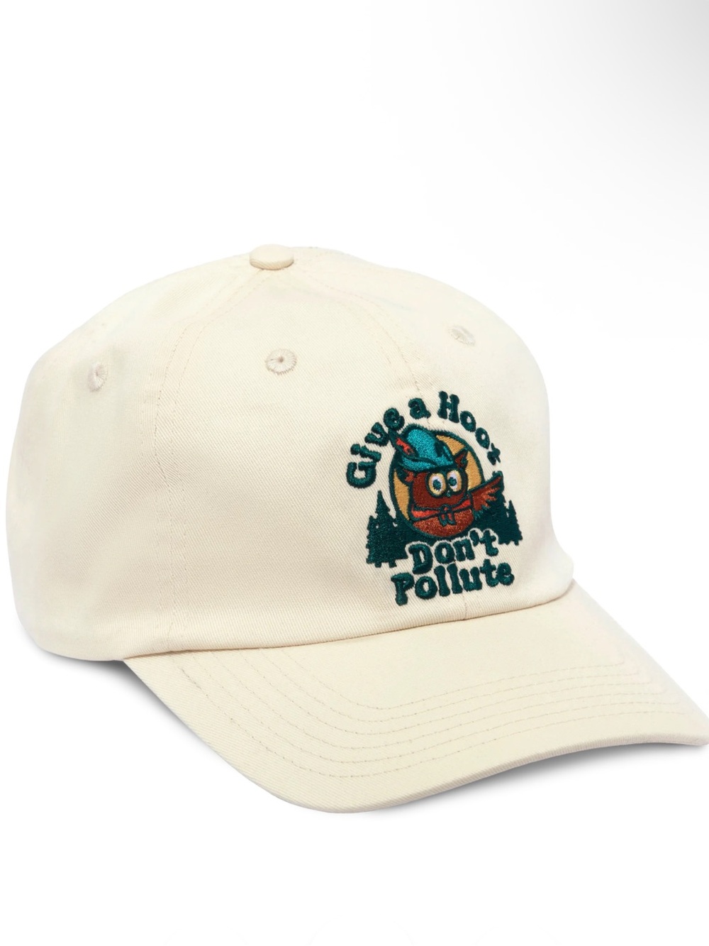 The Landmark Project Give A Hoot Dad Hat UNISEX NEW WITH TAGS NWT OS